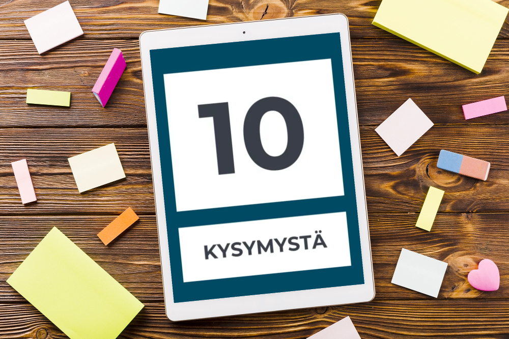 Tee 10 kysymyksen testi